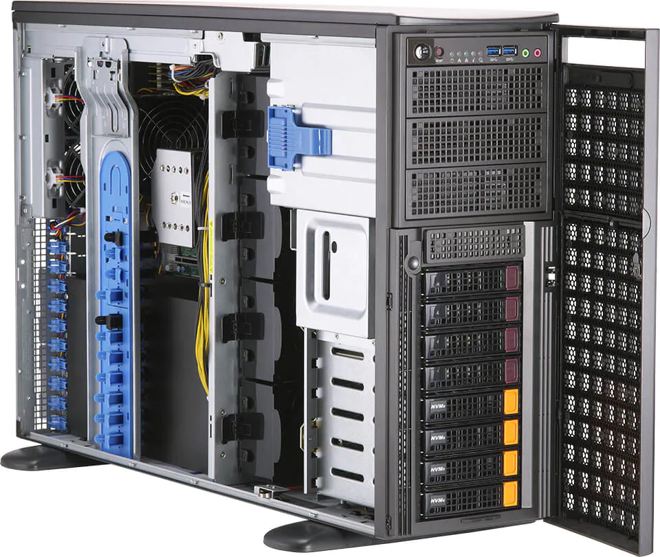 Supermicro SYS-740GP-TNRT - Workstation Torre para Virtualização e HPC