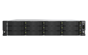 TS-h1277AXU-RP-R7-32G - Storage NAS Enterprise AMD Ryzen 7 com 12 Baias | QNAP