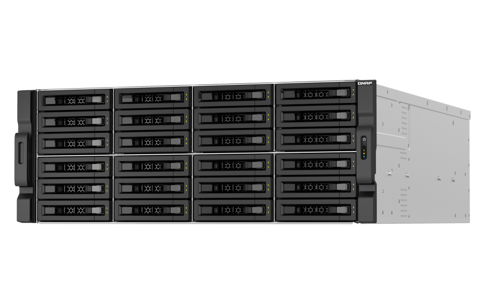 QNAP TS-h3087XU-RP - Storage Híbrido Enterprise 30 Baias com Intel Xeon E-2300