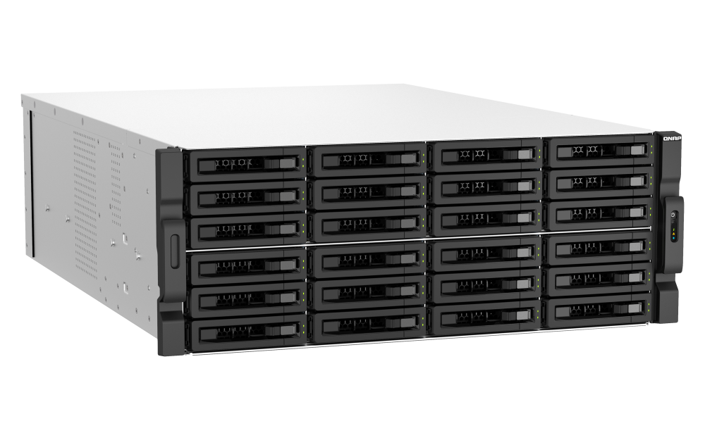 QNAP TS-h3087XU-RP - Storage Híbrido Enterprise 30 Baias com Intel Xeon E-2300 - Imagem 5
