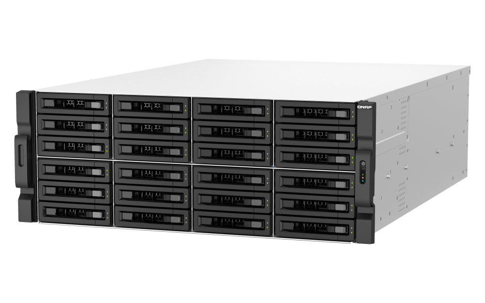 QNAP TS-h3087XU-RP - Storage Híbrido Enterprise 30 Baias com Intel Xeon E-2300 - Imagem 3