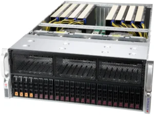 Servidor Supermicro A+ AS-4124GS-TNR+ com Suporte para 8 GPUs, 2x AMD EPYC, até 8TB DDR4 ECC
