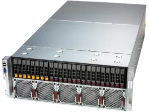 Servidor Supermicro A+ AS-4145GH-TNMR 4U, 4x AMD Instinct MI300A, 512GB HBM3, 8 Baias NVMe