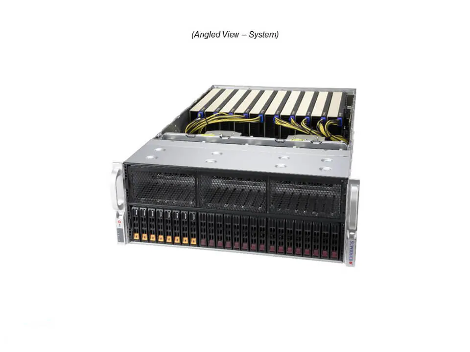 Servidor Supermicro SYS-420GP-TNR 4U – Dual Xeon, Suporte até 10 GPUs PCIe, 24 Baias Hot-Swap - Imagem 6