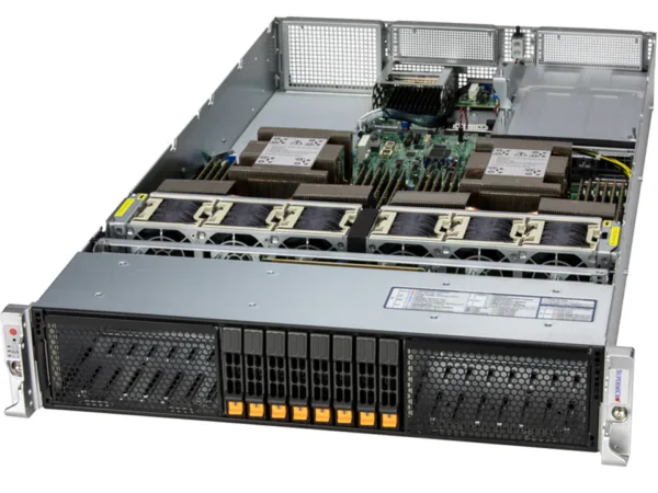 Supermicro SuperServer SYS-222HA-TN 2U | 8 Baias NVMe/SAS/SATA | Suporte Xeon 6900 | Até 6TB DDR5