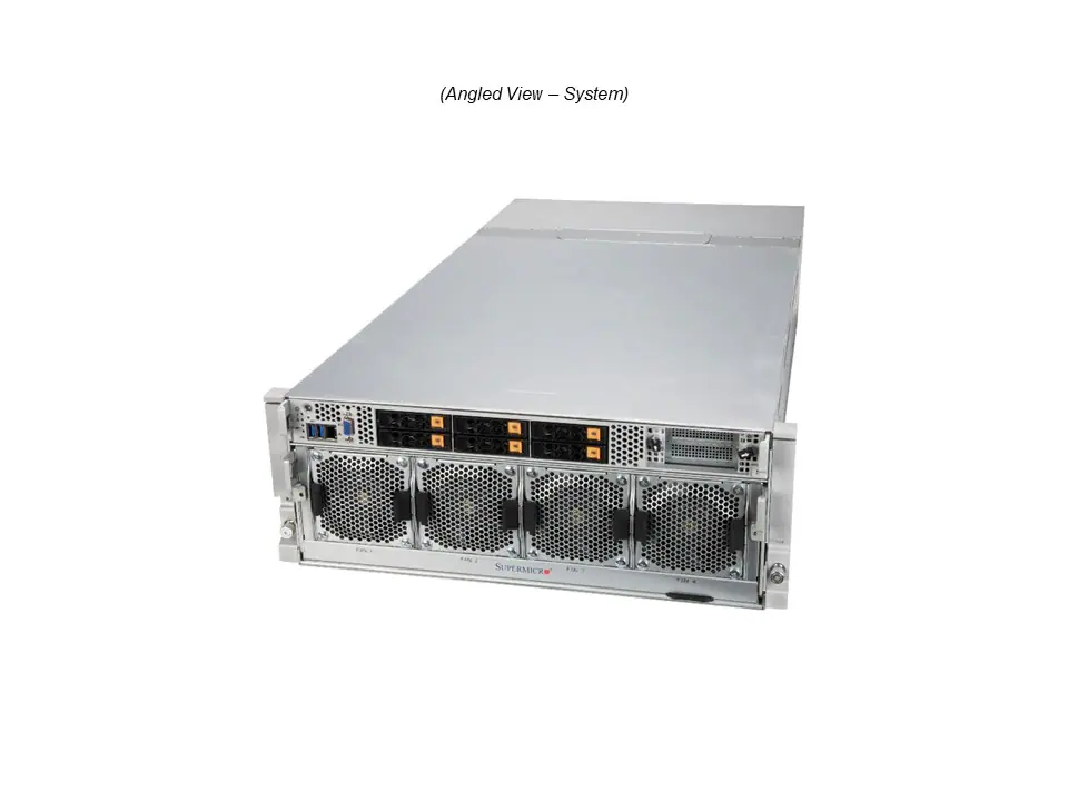 Supermicro A+ Server AS-4124GO-NART+ com NVIDIA HGX A100 8-GPU, AMD EPYC, 8TB DDR4 ECC - Imagem 7