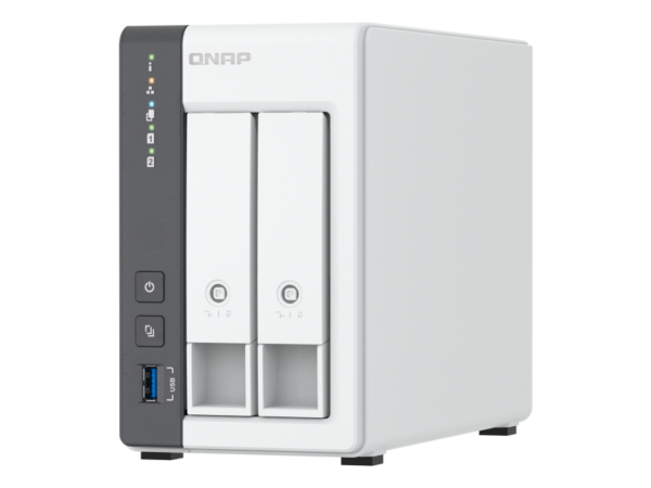 QNAP TS-216G – NAS 2-Bay 2.5GbE, 4GB RAM, NPU IA, ARM Quad-Core