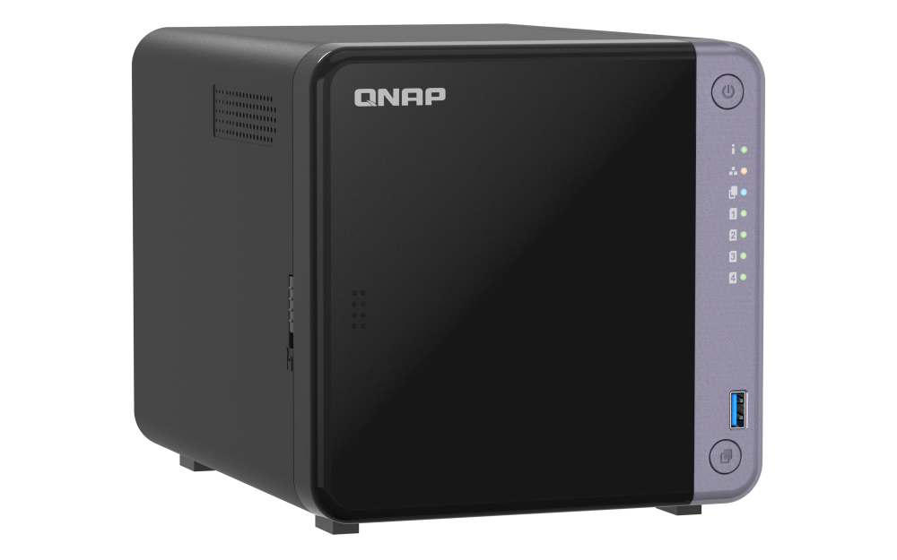 QNAP TS-432X-4G NAS 4 Baias, Quad-Core, 4GB RAM, 10GbE e 2x 2.5GbE - Imagem 6