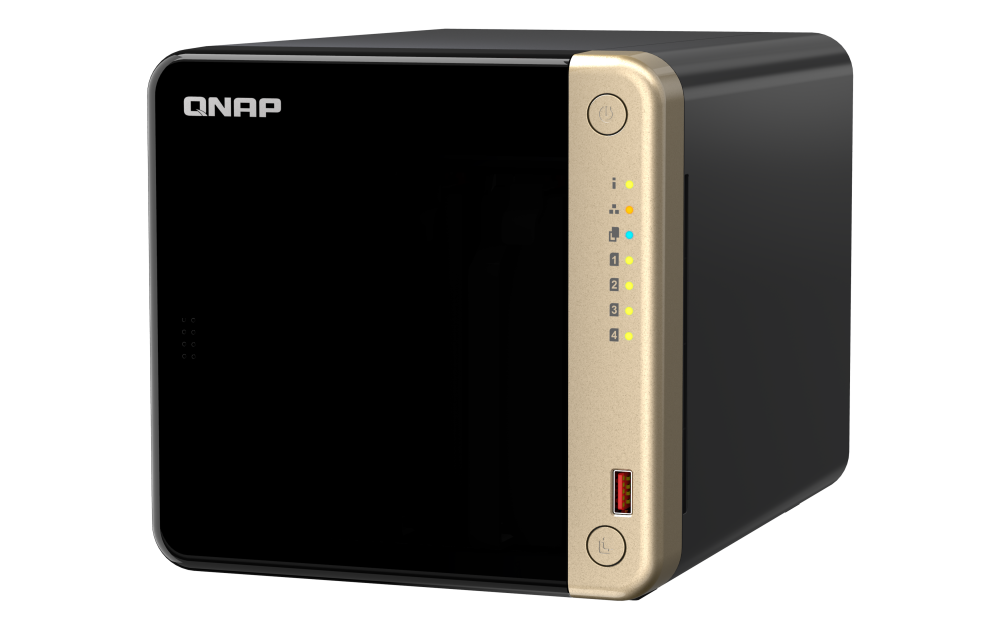 QNAP TS-464-8G NAS 4 Baias, Intel Quad-Core, 2.5GbE, 8GB RAM DDR4 - Imagem 6
