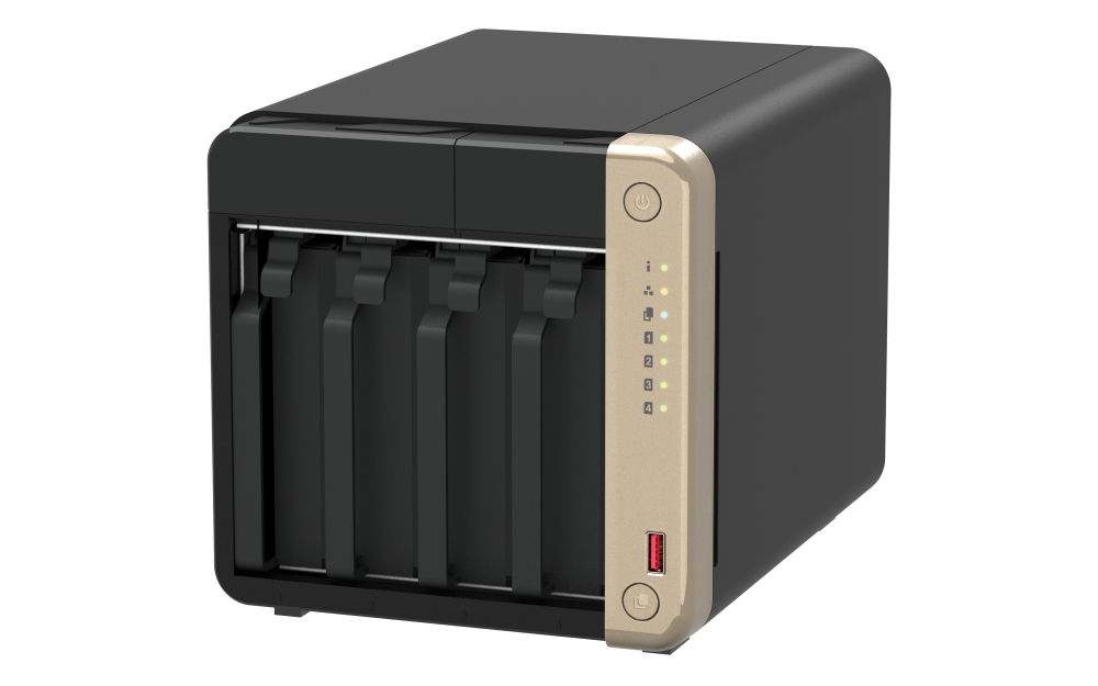 QNAP TS-464-8G NAS 4 Baias, Intel Quad-Core, 2.5GbE, 8GB RAM DDR4 - Imagem 4