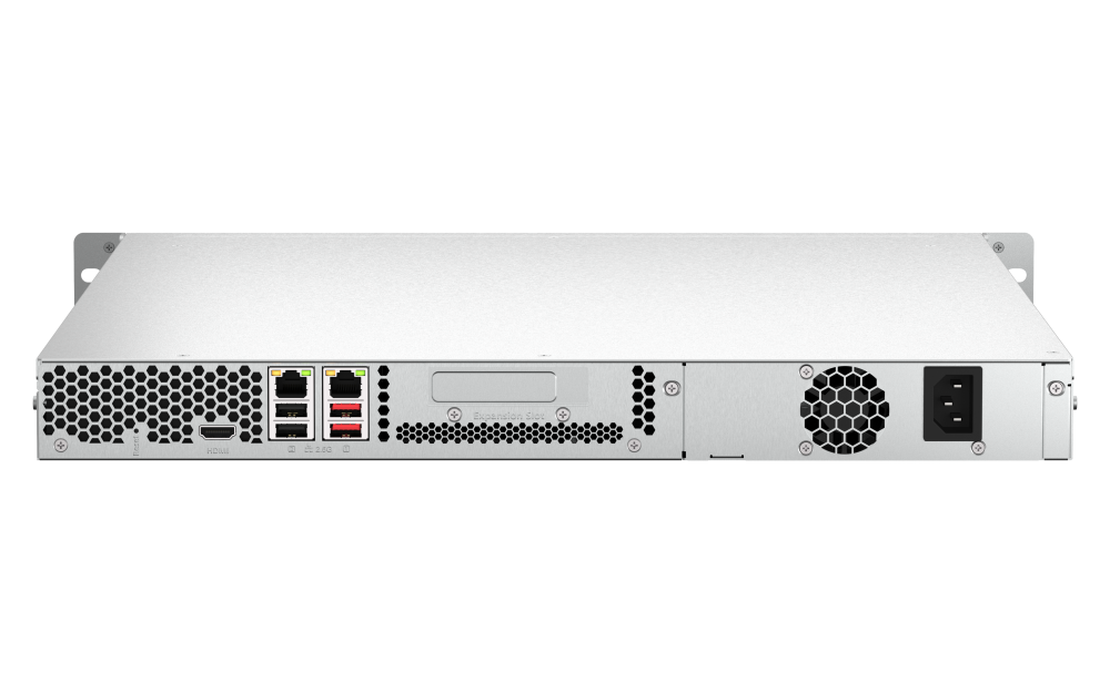 QNAP TS-464U 4 Baias, Intel Celeron N5095, 2x 2.5GbE, PCIe, HDMI 4K, NAS em Rack - Imagem 2
