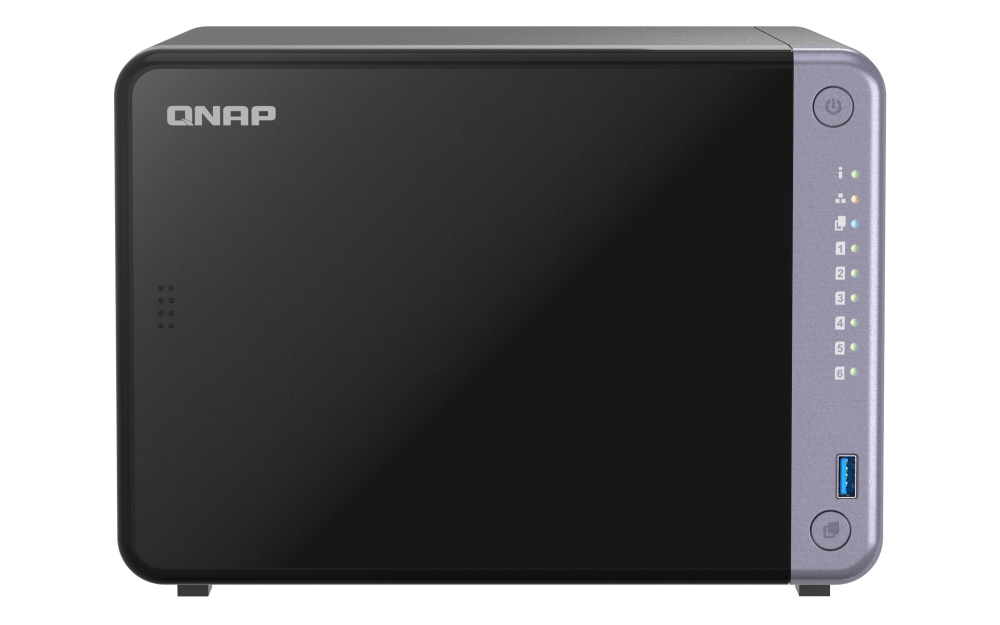 Servidor NAS QNAP TS-632X-4G – 6 Baias, Quad-Core, 4GB RAM, 2x 10GbE SFP+, 2x 2.5GbE - Imagem 8