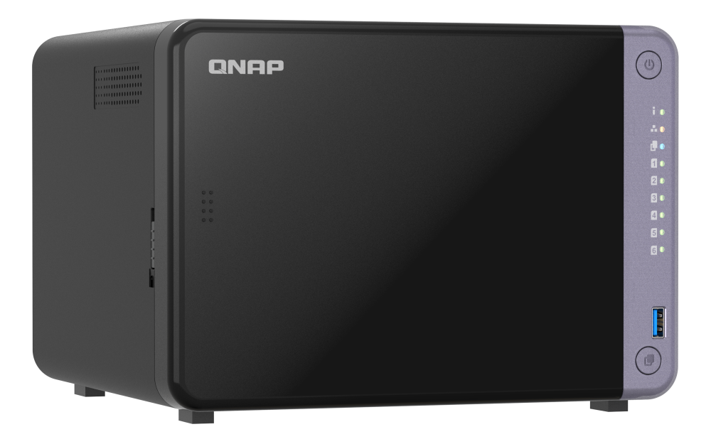 Servidor NAS QNAP TS-632X-4G – 6 Baias, Quad-Core, 4GB RAM, 2x 10GbE SFP+, 2x 2.5GbE - Imagem 7