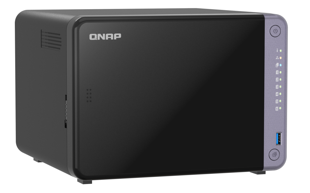 Servidor NAS QNAP TS-632X-4G – 6 Baias, Quad-Core, 4GB RAM, 2x 10GbE SFP+, 2x 2.5GbE - Imagem 6