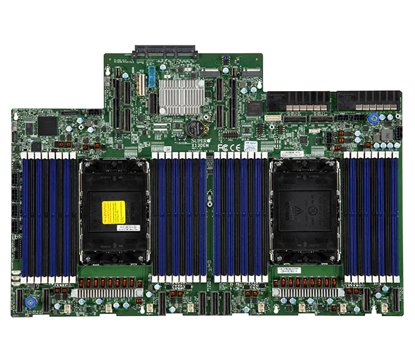 Servidor Supermicro SYS-221H-TNR 2U Dual Xeon 5ª/4ª Geração, 32x DDR5, 8 Baias NVMe/SAS/SATA, 4x PCIe 5.0 x16 - Imagem 2