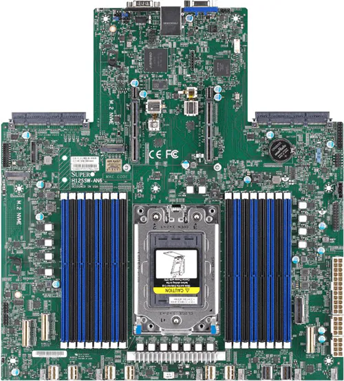 Servidor Supermicro A+ AS-2014CS-TR 2U AMD EPYC, 16 DIMMs, 4x PCIe 4.0 x16, 12 Baias Hot-Swap - Imagem 2