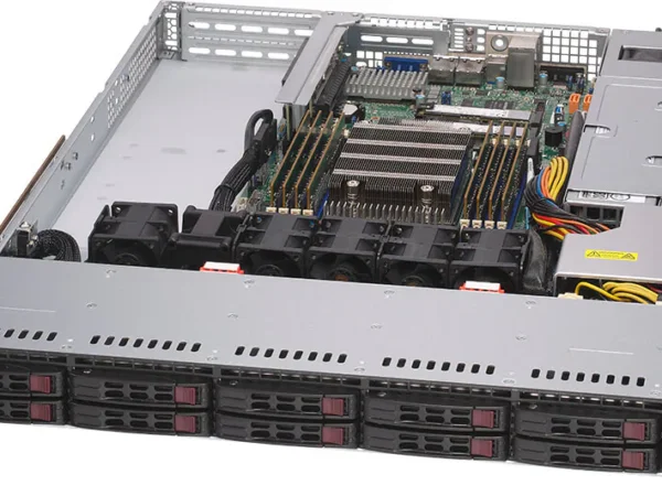 Servidor Supermicro A+ AS-1114S-WTRT 1U AMD EPYC, 10 Baias SATA, 10GbE Duplo