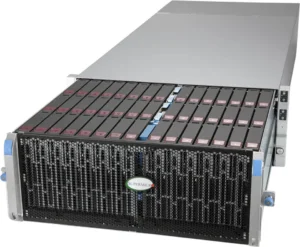 Servidor Supermicro SSG-640SP-E1CR90 4U, 90 Baias Hot-Swap, Xeon Escalável, PCIe 4.0