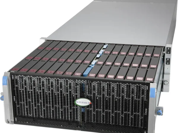 Servidor Supermicro SSG-640SP-E1CR90 4U, 90 Baias Hot-Swap, Xeon Escalável, PCIe 4.0