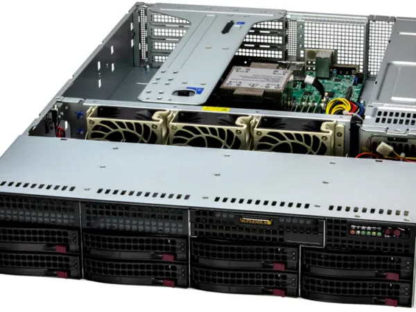 Supermicro SuperServer SYS-522B-WR 2U, Xeon 6, 8 Baias Hot-Swap, 5x PCIe 5.0, 2TB DDR5
