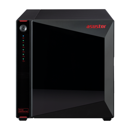 Expansor NAS ASUSTOR AS5004U – 4 Baias, USB-C 10Gbps, MyArchive, Silencioso - Imagem 2