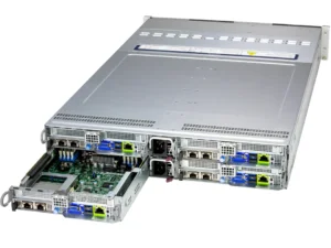 Servidor Supermicro BigTwin SYS-622BT-HNC8R 2U 4 Nós com Suporte a Xeon 6700/6500, DDR5 e Armazenamento NVMe/SAS 3,5"