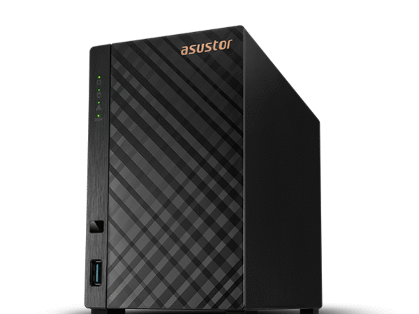 NAS ASUSTOR Drivestor Lite AS1102TL – 2 Baias, 1GB DDR4, 1GbE, Realtek Quad-Core