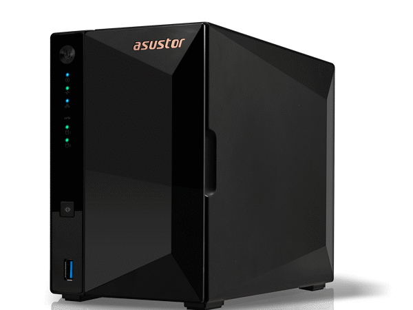 NAS ASUSTOR Drivestor 2 Pro AS3302T v2 – 2 Baias, Quad-Core 1.7GHz, 2GB DDR4, 2.5GbE