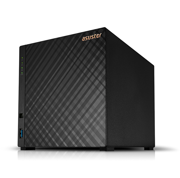 NAS ASUSTOR Drivestor 4 AS1104T – 4 Baias, 2.5GbE, Quad-Core, DDR4, Suporte 4K, ADM 4.0