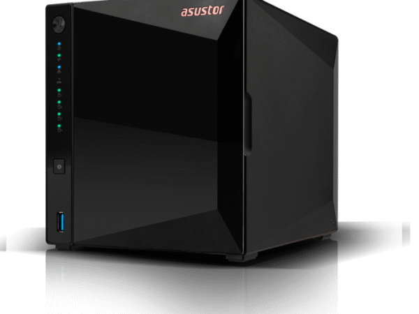 NAS ASUSTOR Drivestor 4 Pro AS3304T – 4 Baias, 2.5GbE, 2GB DDR4, ARM Quad-Core