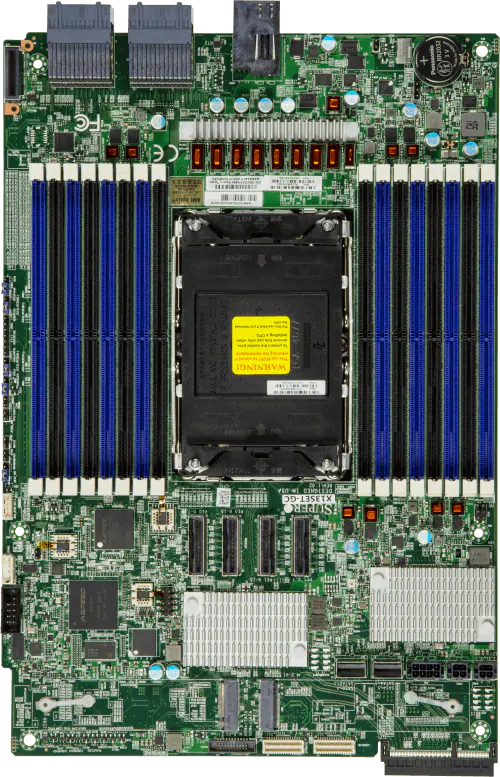 Servidor Supermicro GrandTwin SYS-211GT-HNC8R 2U 4 Nós, Intel Xeon 5ª/4ª Geração, 6x NVMe/SAS/SATA por Nó - Imagem 2