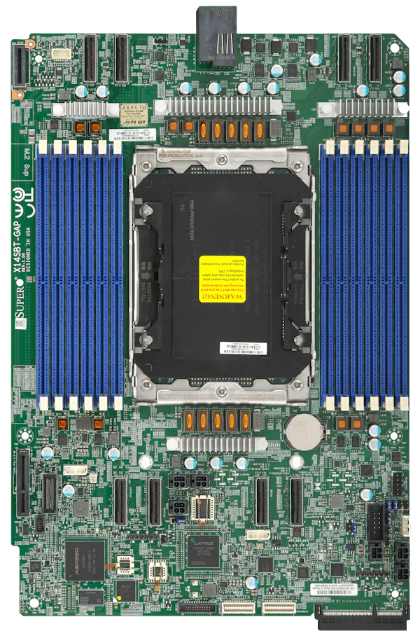 Servidor Supermicro SYS-212GT-DNAF 2U Dual Node, Xeon 6900, GPU Dupla, 3TB DDR5 - Imagem 2