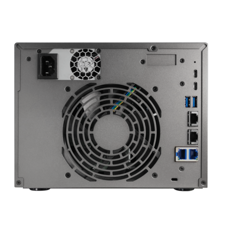 NAS Asustor LOCKERSTOR 6 Gen3 AS6806T, Ryzen Quad-Core, 16GB ECC DDR5, 6 Baias, 4x M.2 NVMe, 10GbE - Imagem 2