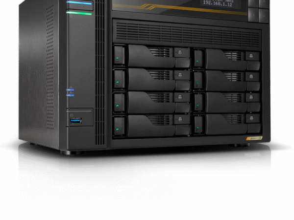 NAS Asustor LOCKERSTOR 8 Gen3 AS6808T, 8 Bays, Ryzen, 16GB DDR5 ECC