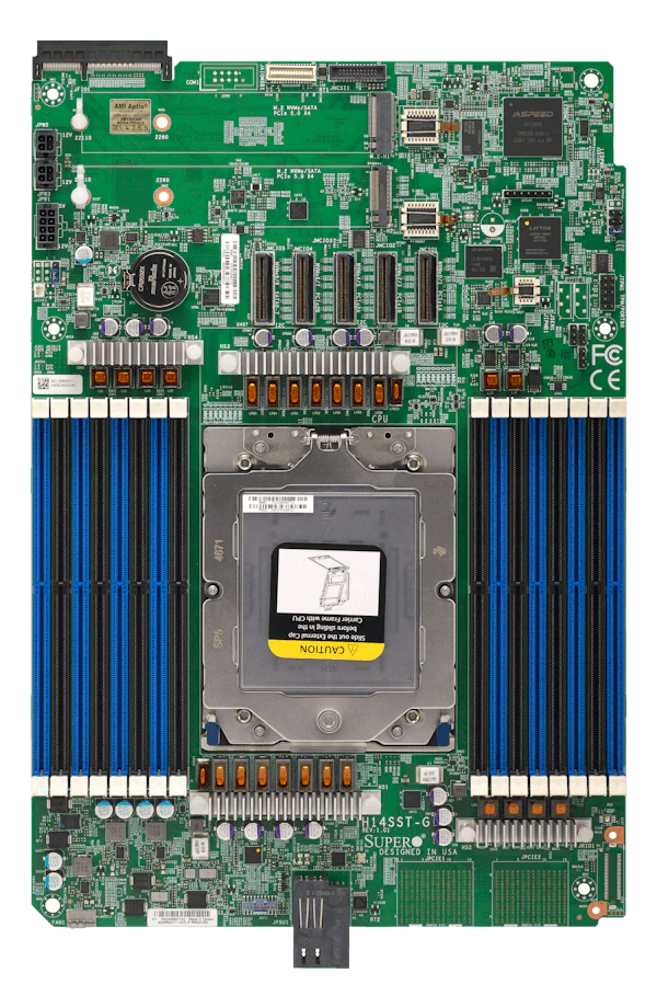 Servidor Supermicro A+ AS-2116GT-HNTF 2U 4 Nós AMD EPYC DDR5 até 4TB NVMe - Imagem 2