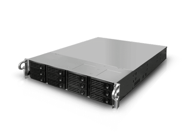 Expansor NAS ASUSTOR Xpanstor 12R – 12 Baias, SAS/SATA, Redundância de Fonte, Hot-Swap