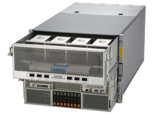SuperServer SYS-822GA-NGR3 8U com 8 Gaudi® 3, Dual Xeon 6900, NVMe Gen5, 6x 800GbE