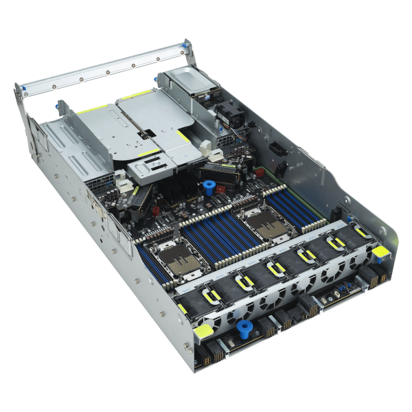 ASUS ESC N8-E11 / ESC N8-E11V – Servidor 7U com 8 GPUs NVIDIA HGX H100/H200 e Processadores Intel Xeon 5ª Geração - Imagem 8