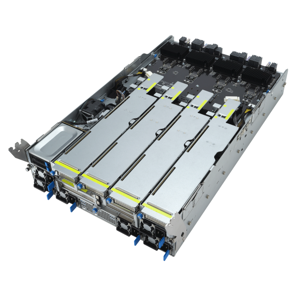 ASUS ESC N8-E11 / ESC N8-E11V – Servidor 7U com 8 GPUs NVIDIA HGX H100/H200 e Processadores Intel Xeon 5ª Geração - Imagem 13