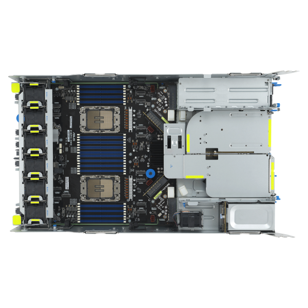 ASUS ESC N8-E11 / ESC N8-E11V – Servidor 7U com 8 GPUs NVIDIA HGX H100/H200 e Processadores Intel Xeon 5ª Geração - Imagem 21