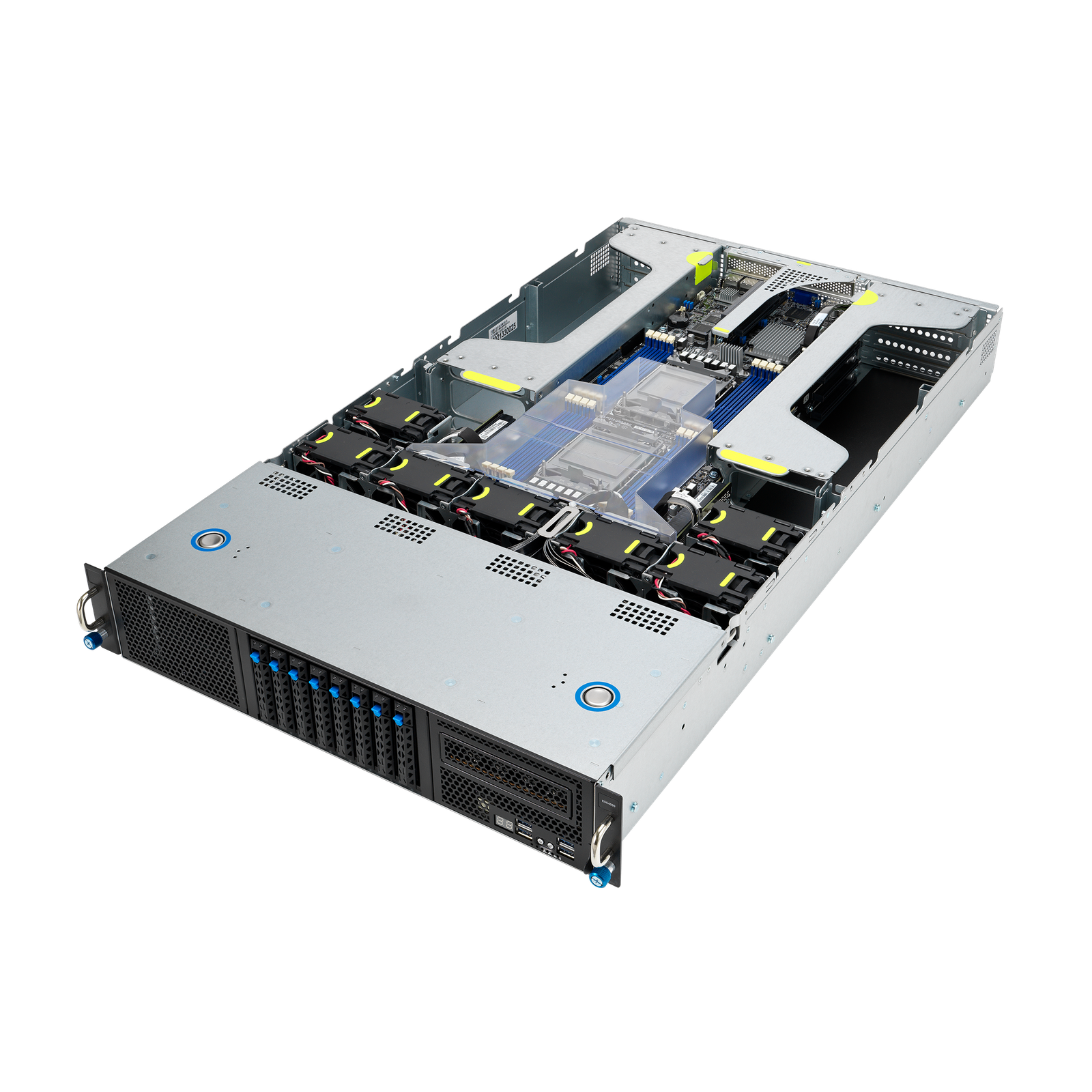 ASUS ESC4000-E10S | Servidor GPU 2U com Intel Xeon 3ª Geração, 4 GPUs, PCIe 4.0 e Fonte Redundante - Imagem 14