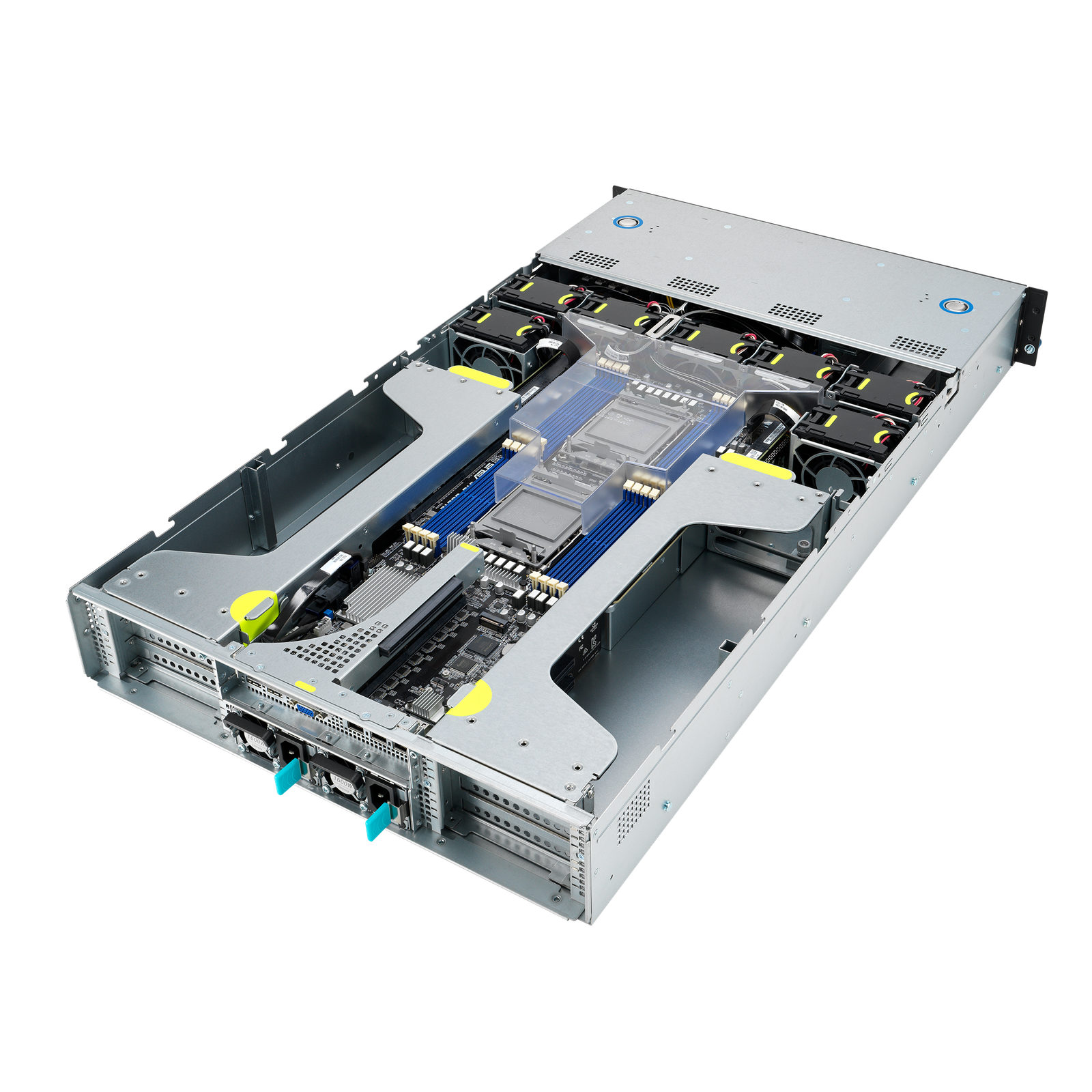 ASUS ESC4000-E10S | Servidor GPU 2U com Intel Xeon 3ª Geração, 4 GPUs, PCIe 4.0 e Fonte Redundante - Imagem 15