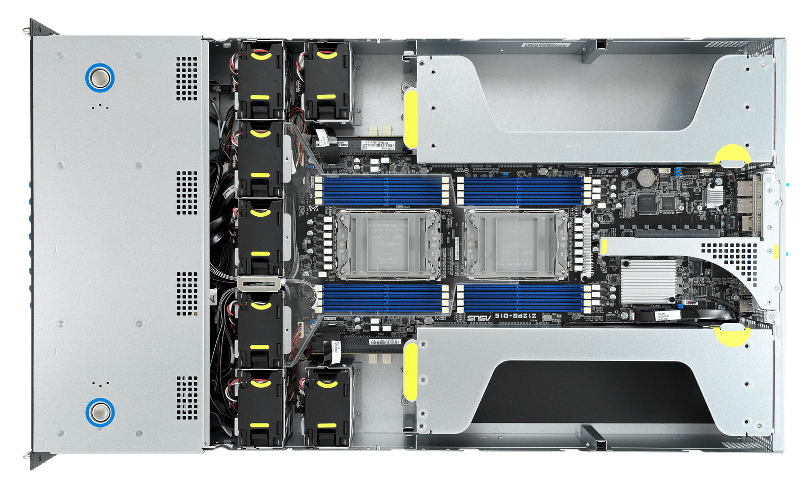 ASUS ESC4000-E10S | Servidor GPU 2U com Intel Xeon 3ª Geração, 4 GPUs, PCIe 4.0 e Fonte Redundante - Imagem 16