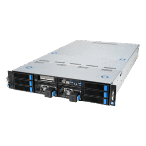 ASUS ESC4000-E11 — Servidor GPU 2U com 5ª Geração Intel Xeon, até 4 GPUs, DDR5 5600MHz e Fonte 2600W Titanium