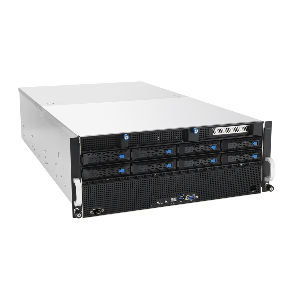 ASUS ESC8000A-E11 – Servidor GPU 4U com AMD EPYC 7003, 8 GPUs, PCIe 4.0 e Fonte 80 Plus Titanium - Imagem 4