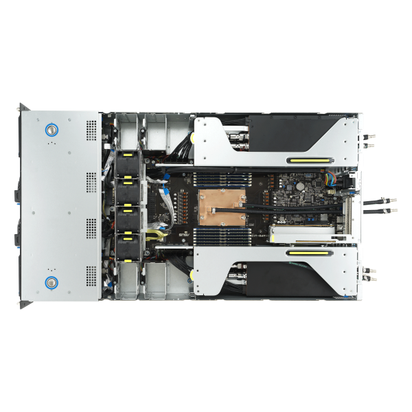 ASUS ESC4000A-E12 | Servidor GPU 2U com AMD EPYC 9004/9005, 4 GPUs, PCIe 5.0 e DDR5 - Imagem 5