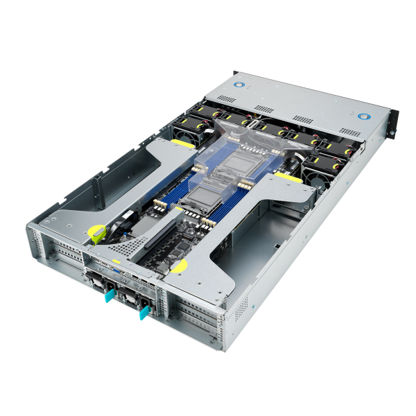 ASUS ESC4000-E10S | Servidor GPU 2U com Intel Xeon 3ª Geração, 4 GPUs, PCIe 4.0 e Fonte Redundante - Imagem 6