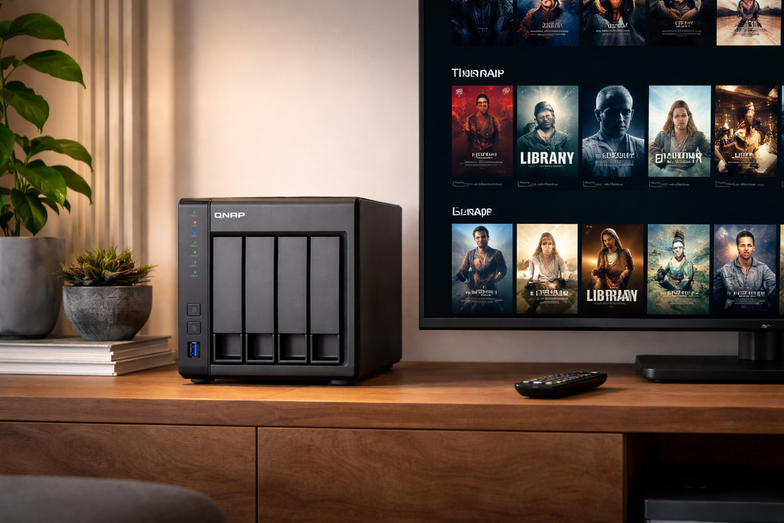 NAS Qnap como Media Center: Arquitetura, Streaming e Hardware