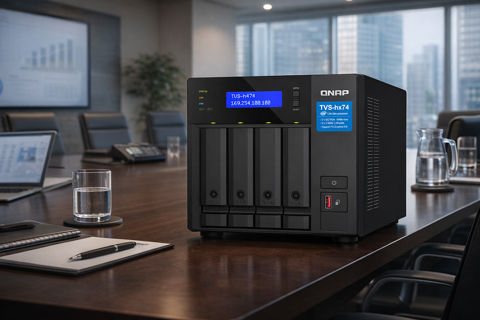 Review NAS QNAP TVS-h474